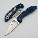Spyderco Delica 4 FRN Cobalt Blue Handles w/ SPY27 C11PCBL