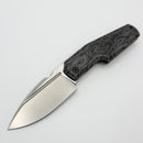 Custom Knife Factory GTK Elementak w/ Engraved Topo Titanium Handles & M398 (In House Modified)