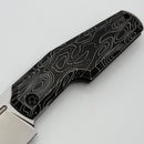 Custom Knife Factory GTK Elementak w/ Engraved Topo Titanium Handles & M398 (In House Modified)