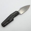 Custom Knife Factory GTK Elementak w/ Engraved Topo Titanium Handles & M398 (In House Modified)