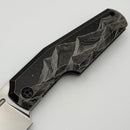 Custom Knife Factory GTK Elementak w/ Engraved Mountains & Sea Titanium Handles & M398 (In House Modified)