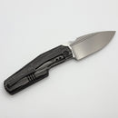 Custom Knife Factory GTK Elementak w/ Engraved Mountains & Sea Titanium Handles & M398 (In House Modified)