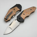 Yan Knives GTC Cabot - Mokume Handles w/ Zirc Bolster & S90V Compound Ground Blade