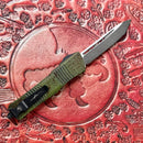 Microtech Combat Troodon Outbreak Deep Engraved T/E Fully Serrated Signature Series 144-3OBDS (Consignment)