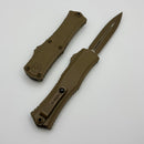 Microtech Knives Hera II Mini Cerakote Dark Earth Handle and Cerakote Dark Earth D/E M390MK 1702M-1CDE