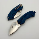 Spyderco Meerkat Sprint Run Blue FRN Handles w/ SPY27 Blade C64PCBL