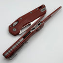Microtech Knives MSI RAM LOK Polymer Crimson Cerakote Standard 210T-1PMCCM
