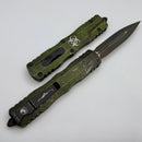 Microtech Dirac Delta D/E Outbreak Deep Engraved Signature Series 227-1OBDS