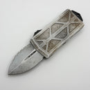 Pre-Owned Microtech Exocet Sand Trooper Full Serrated Signature Series 157-3SA