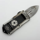 Pre-Owned Microtech Exocet Sand Trooper Full Serrated Signature Series 157-3SA
