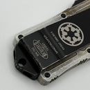 Pre-Owned Microtech Exocet Sand Trooper Full Serrated Signature Series 157-3SA