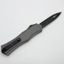 Pre-Owned Microtech Knives Hera II Natural Clear w/ Black D/E 1702-1NC
