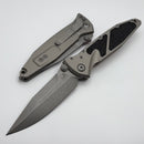 Microtech Socom Elite Manual Spear Point Apocalyptic Natural Clear Signature Series 160-10APNCSS