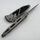 Microtech Socom Elite Manual Spear Point Apocalyptic Natural Clear Signature Series 160-10APNCSS