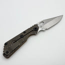 Mick Strider SnG DGG Coyote Tan G-10/Titanium & Handground Bowie MagnaCut