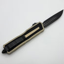 Microtech Scarab 2 Gen 3 Black D/E-S w/ Sand Handles 1180-1SN (Consignment)