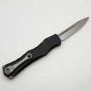 Microtech Marfione Select Halo IV Black Handle w/ Stonewash Clip Point M390MK 1150-10MS1 (Consignment)