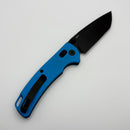 Reate Horizon-X Blue Glass Fat Carbon Handle W/ Nitro-X7 PVD Tanto Blade