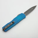 Microtech Cypher II D/E Apocalyptic Marbled Blue 1242-10MBL (Consignment)