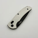 Reate Horizon-X White Glass Fat Carbon Handle W/ Nitro-X7 PVD Tanto Blade