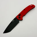 Reate Horizon-X Red Glass Fat Carbon Handle W/ Nitro-X7 PVD Tanto Blade