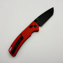 Reate Horizon-X Red Glass Fat Carbon Handle W/ Nitro-X7 PVD Tanto Blade