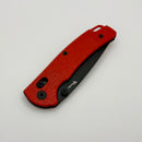 Reate Horizon-X Red Glass Fat Carbon Handle W/ Nitro-X7 PVD Tanto Blade