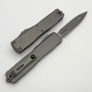 Microtech Ultratech Gen IV D/E Apocalyptic Standard w/ Natural Clear Handle 11224-10APNC