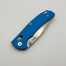 Reate Horizon-X Blue Glass Fat Carbon Handle W/ Nitro-X7 Stonewash Tanto Blade