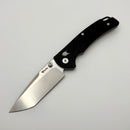 Reate Horizon-X Black Glass Fat Carbon Handle W/ Nitro-X7 Stonewash Tanto Blade