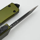 Microtech Scarab 2 Gen 3 Executive w/ OD Green Handle & T/E Black M390MK 1177-1OD