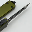 Microtech Scarab 2 Gen 3 Executive w/ OD Green Handle & T/E Black Full Serrated M390MK 1177-3OD
