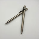 Tactile Turn Titanium Machined  Slim Switch Pen Short