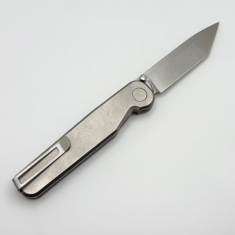 Tactile Turn Rockwall Thumbstud Titanium Handles & Tanto Magnacut