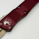 Microtech Combat Troodon Merlot Handle w/ Bronze D/E 142-13MR