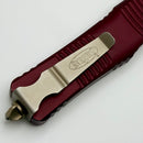 Microtech Combat Troodon Merlot Handle w/ Bronze D/E 142-13MR
