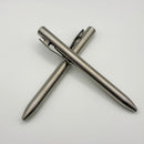 Tactile Turn Titanium Machined Clip Action Pen Short