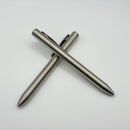Tactile Turn Titanium Machined Clip Action Pen Short