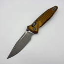 PRE-OWNED Microtech Socom Ram-Lok w/ Tan Aluminum Frag Handles & S/E Apocalyptic M390MK 160RL-10APFRTA