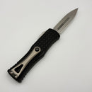PRE-OWNED Microtech Hera Frag w/ Stonewash Double Edge Signature Series 702-10FRS