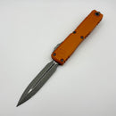 PRE-OWNED Microtech Ultratech Gen IV D/E Apocalyptic Tequila Sunrise 11224-10APTE
