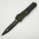 Microtech Combat Troodon Urban Camo w/ D/E Full Serrated Signature Series S/N 045 142-3UCS