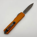 PRE-OWNED Microtech Ultratech Gen IV D/E Apocalyptic Tequila Sunrise 11224-10APTE