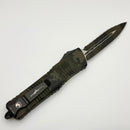 Microtech Combat Troodon Urban Camo w/ D/E Full Serrated Signature Series S/N 045 142-3UCS