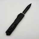 PRE-OWNED Microtech Ultratech ZBP D/E Tactical Partial Serrated w/ Black Handle 1122-2T