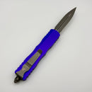 PRE-OWNED Microtech Dirac D/E Apocalyptic Standard & Purple 225-10APPU