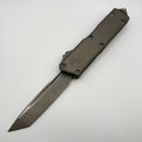 PRE-OWNED Microtech Scarab 2 Gen 3 Executive w/ Natural Clear Handle & T/E Apocalyptic M390MK 1177-10APNC