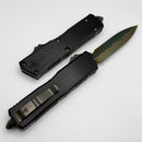 Marfione Custom Executive Scarab 2 Gen 3 Hot Blued Baker Forge Riptide Ultra D/E w/ Hefted Black Aluminum Handle