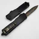 Marfione Custom Executive Scarab 2 Gen 3 Hot Blued Baker Forge Elite Coppermai Raindrop D/E w/ Hefted Black Aluminum Handle
