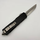 PRE-OWNED Microtech Scarab 2 Gen 3 Executive w/ Black Handle & D/E-S Full Serrated Stonewash M390MK 1181-12